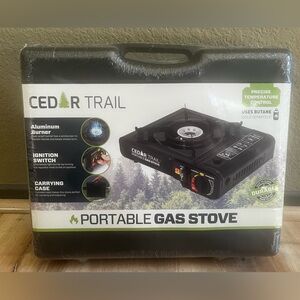 Cedar Trail Portable Gas Stove NEW!!